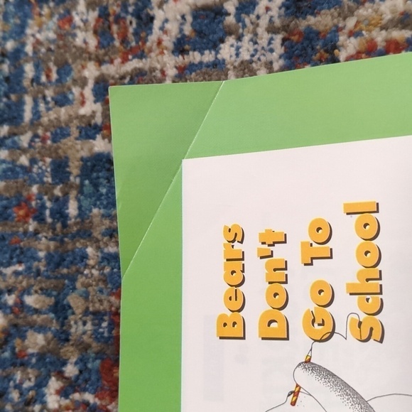 Anthony Browne Bears Don't Go To School Paperback Book - Used - Picture 6 of 7